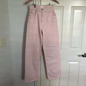 light pink jeans size 4